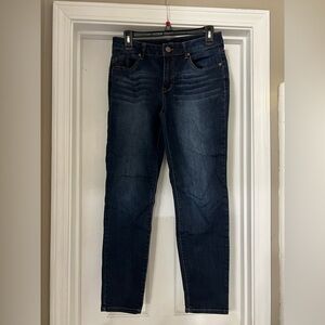 1822 Denim Women's Deep Indigo Skinny Jeans